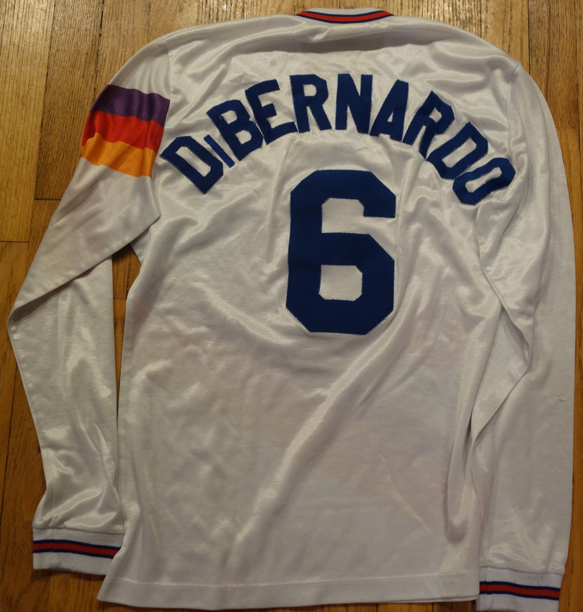 Maillot Réplique Kansas City Comets AWAY 1981/82 – Soccer Rétro Blanc, Neuf, Taille Homme
